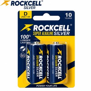 Pin Đại Alkaline ROCKCELL D (LR20) 1.5V