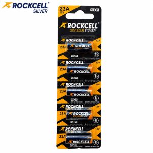 Pin Rockcell Super Alkaline Silver 23A 12V (Vỉ 5 viên)