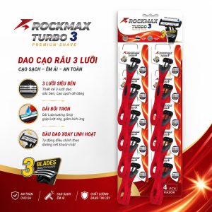 DAO CẠO RÂU ROCKMAX TURBO 3